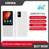 UNIWA DOOV R77 Pro 4G Smart Touch Screen 2.8 "3GB + 32GB Android 5MP Fotocamera Whatsapp Tastiera multilingue russa Smart Button Phone