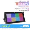 aicpose DMX 1000W RGB DMX512 LED Luce con effetto stroboscopico Party Club Bar Attrezzatura per la decorazione scenica Luce stroboscopica a LED