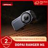 DDPAI Dash Cam RANGER M1 Dashcam per moto IP67 impermeabile con supporto per telecamera anteriore e posteriore con visione notturna Wi-Fi e scatola nera