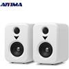 AIYIMA S400 Aggiornamento Altoparlanti attivi Monitor da studio in legno Bluetooth USB OPT Ingressi RCA Uscita subwoofer Altoparlante giradischi