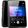 MECHEN Lettore MP3 MECHEN da 64 GB Bluetooth 5.3 con schermo completamente touch da 2,4", lettore musicale digitale portatile con altoparlante, radio FM, registratore di linea