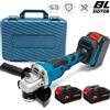 FNIRSI Smerigliatrice angolare elettrica senza spazzole da 125 mm Smerigliatrice a velocità variabile Macchina da taglio Lavorazione del legno Utensile elettrico da 1500 W per batteria Makita21V
