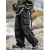 ZOYLEIR Pantaloni Cargo Larghi da Uomo per Primavera Estate, Impermeabili, Casual, Sportivi, da Jogging, Stile Paracadutista, Pantaloni Outdoor a Gamba Larga