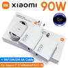 XIAOMI Caricabatterie Xiaomi 90W 67W 55W 33W Adattatore Tipo C Cavo USB Ricarica Rapida 6A per Mi 17 15 15T 14 13 Pro Ultra Redmi Note POCO MIX Flip