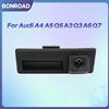 BONROAD Telecamera posteriore BONROAD per retromarcia auto, per Audi A4 B8 Q3 Q5 A5 A8 S5 A3 A6 C7 A7, telecamera di parcheggio con angolo di visione di 170 gradi integrata nella maniglia del bagagliaio