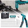 LIBRATON Set Rivettatrice Manuale LIBRATON con 180 Rivetti per Metallo, 4 Punte da Trapano, 4 Teste, Rivettatrice Professionale Manuale