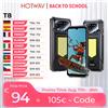 HOTWAV T8 Smartphone 6.75'' 120Hz IP68 & IP69K con Super Luce da Campeggio, Fotocamera Posteriore 20MP, NFC, Octa-core, Batteria 6200mAh, Ricarica Rapida 20W, 4GB RAM, 64GB ROM, AI, Android 16