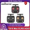 RADIOMASTER Radiocomando RadioMaster TX15 Max AG02 CNC STM32H750 con Giroscopio Integrato, Microfono, Antenna Pieghevole a Doppia Banda ELRS per Droni FPV