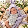 NONE Bambola Reborn Jocy Ward da 19 Pollici, Neonato Realistico, Fatta a Mano, Pelle 3D, Capelli Infoltiti, Vene Visibili