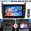 Mopect Autoradio MOPECT 8" 6+128G per Volkswagen Polo 6R 6C 2009-2017, Android 15, CarPlay, 4G, GPS, Navigatore, Touch Screen, Bluetooth, DAB e AHD