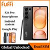 FUFFI S26 Pro Smartphone 5G LTE Sistema Android 12GB RAM 512GB ROM Display da 6,6' Fotocamera da 16MP Dual SIM Con Play Store Telefono Cellulare