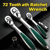 NIUXIANG Set di Chiavi a Cricchetto Rapido a 72 Denti da 1/4, 3/8, 1/2 Pollici, Chiave a Bussola Bidirezionale, Utensili Manuali per Riparazione Auto, Biciclette e Moto