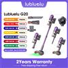 Lubluelu Aspirapolvere Senza Fili Lubluelu G20 80kPa con Base di Svuotamento Automatico, Forte Aspirazione, Display LED, Spazzola Anti-Groviglio, Ricaricabile per Peli di Animali Domestici