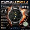 GUHUAVMI NUOVO Smartwatch Militare Robusto con GPS e Mappe Offline, Navigazione Outdoor, Tracker Sportivo, Bussola, Impermeabile 5ATM, Orologio da Nuoto e Immersione per Uomo