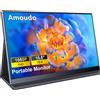 amoudo Monitor portatile Amoudo 15,6 pollici 1920*1080P FHD, schermo esterno portatile per computer portatile, schermo IPS, monitor per computer portatile/PC/Telefono.