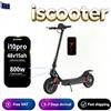 NONE Il monopattino elettrico Iscooter I10Pro è dotato di un'alimentazione da 800W 48V 15Ah, è pieghevole, ha una velocità massima di 45 km/h, un'autonomia di 50-60 km e pneumatici da 10 pollici.