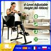 Warmom Cyclette per la riabilitazione di braccia e gambe 2-in-1, con altezza regolabile e doppia resistenza, bici per esercizi mani-piedi, trainer fitness seduto con telaio in acciaio stabile per anziani,