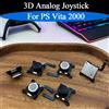 Royaldraid Stick Analogico 3D di Alta Qualità per PS Vita 2000, Nero/Bianco, 1/2/5/8/10 Pezzi, Accessorio di Ricambio per PSV2000