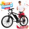 Headeer Bicicletta Elettrica per Adulti HEADEER 48V 13.5Ah/15AH BK900, Pneumatici da 26 Pollici, Autonomia di 60 Miglia, Doppia Sospensione, Freno a Disco