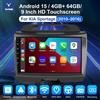 ESSGOO Autoradio da 9 pollici per KIA Sportage 2010-2016 Wireless CarPlay Android Auto con supporto per telaio Navigazione GPS Multimedia Stereo 4GB 64GB MT8163 4Core