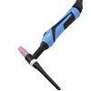 NONE Torcia per saldatura TIG WP26 4M raffreddata ad aria, pistola per saldatura ad arco argon 200A con ugello in ceramica e set di pinze per saldatura per saldatrice inverter HF - Tubo in silicone