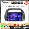 podofo Autoradio Podofo 9 pollici 8 core 8+128G 4G per Toyota RAV4 2001-2006 con CarPlay, Android Auto, WIFI, AM, FM, RDS, Navigazione GPS, DAB, BT, AI Voice.