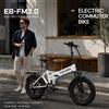 PULUMA EB-FM2.0 NUOVA Bici Elettrica 500W 48V15AH, E-Bike Pieghevole con Pneumatici Fat 20"x4.0" e Freno Idraulico, Bicicletta Elettrica da Città per Adulti per il Pendolarismo