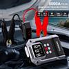 BIUBLE Potente dispositivo di avviamento per batteria auto 8000A, avviatore di emergenza per auto con compressore d'aria, schermo LCD, caricabatterie portatile da 21800mAh, caricabatterie per auto 12V (per