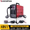 ARCCAPTAIN Saldatrice MIG Semiautomatica ARCCAPTAIN 140A 220V 4 in 1 TIG Lift MMA MIG MAG Gas Argon IGBT Synergy Tools