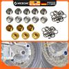 NICECNC Dischi Freno Flottanti da 4.5-5.2mm per Moto, Anelli di Sicurezza per Brembo KTM BMW Honda Yamaha Kawasaki Triumph Aprilia CBR600RR 2003-2018 CBR650F 2014-2018 CBR1000RR 2004-2018 YZF R6 2000-2018 FZ1