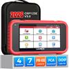 LAUNCH Scanner OBD2 LAUNCH CRP123E V3.0, Aggiornamenti WiFi Gratuiti a Vita, Strumenti Diagnostici per Motore, ABS, SRS, AT, con 7 Funzioni di Reset (Olio/Accelera/SAS/BMS/EPB/DPF/ABS), CANFD&DoIP, Scanner