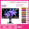 KTC Monitor da gioco KTC H27T7P-2 Fast IPS da 27 pollici 2560×1440 QHD 200Hz fino a 210Hz Tempo di risposta MPRT di 1 ms Sincronizzazione adattiva avanzata e HDR400