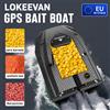 LOKEEVAN GPS Bait Boat D50B 12V Potente Rete da Traino con Gancio GPS+Beidou Sistema di Posizionamento Satellitare Doppio, Doppia Batteria 15600 mAh con Luci di Navigazione Notturna, Grande Capacità
