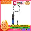 NONE Endoscopio USB MUCAR E021 con 6 Luci LED Regolabili, 720P Impermeabile, Compatibile con Scanner OBD2 Mucar 892BT VO8 VO7