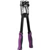 WOZOBUY Pinza Crimpatrice per Terminali Tubolari, Attrezzo Multifunzione per Crimpatura Esagonale, Utensile Manuale per Cavi HX-50B 6-50mm² AWG 10-0