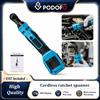 podofo Chiave a Cricchetto Elettrica Podofo, Cacciavite Senza Fili 3/8" con Testa Estesa per Rimozione Viti e Dadi, 600N.m, Utensile Elettrico con Luce LED Integrata per Riparazione Viti e Dadi