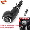 NONE Per Opel Vauxhall Corsa D 2006-2014 e Opel Adam 2012-2019, pomello leva cambio manuale a 5 velocità, accessorio auto, leva del cambio, pulsante del cambio