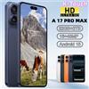 K-Touch Smartphone A17 Pro Max, Telefono Cellulare Android 5G, Display 7.3HD, 22G+2TB, Fotocamera 16+48MP, Dual Sim, Batteria 7800mAh, Versione Globale Sbloccata