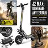 FREEBOY Monopattino Elettrico FREEBOY J2 Max con Motore da 1200W, Batteria al Litio ad Alte Prestazioni 48V 18.2Ah, Ricarica Rapida, Velocità Massima 55 Km/h, Pneumatici da 11 Pollici, Freni a Disco Anteriori