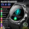 GUHUAVMI 2026 Nuovo Smartwatch AI ECG per la Salute, con Misurazione Accurata di Acido Urico, Lipidi e Pressione Sanguigna, Schermo AMOLED da 1,53", Chiamate Bluetooth, Orologio Sportivo per Uomini e Donne