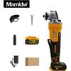 Mamidw Smerigliatrice Angolare Senza Fili (125mm) - Motore Brushless, Controllo a 3 Velocità, Design Compatto | Compatibile con DEWALT 20V | Smerigliatura, Lucidatura