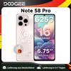 DOOGEE Versione Globale DOOGEE Note58 Pro Smartphone, Display HD+ da 6,75", 32GB(8+24) 256GB, Batteria da 6250mAh, NFC, Telefono Cellulare Android 15