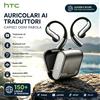 NONE Le cuffie wireless Bluetooth open-ear NE23 sono dotate di traduzione basata su IA che supporta oltre 150 lingue, offrono 30 ore di autonomia e un audio di alta qualità, oltre a garantire una