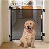 zollor Cancelletto di sicurezza per bambini e animali domestici, estensibile fino a 180 cm, barriera di sicurezza per interni per scale e porte con supporto per ancoraggio a terra, installazione senza