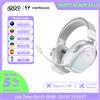 QCY Cuffie da Gaming Wireless Heroad GT2 di QCY con Audio Spaziale THX+7.1.4, RGB Tri-modalità, 3 Microfoni ENC, Cuffie Over-Ear per PC e Gamer