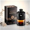 Azzaro The Most Wanted Men Cologne Fragranza Orientale Calda e Legnosa Flacone Unico a Forma di Fucile Tappo con Texture a Griglia Nera Fragranza Maschile Quotidiana Spray per Lui
