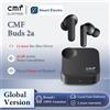 CMF BY NOTHING CMF Buds 2a con cancellazione attiva del rumore (ANC) ibrida da 42dB, driver dinamico da 12,4 mm per bassi potenti, 4 microfoni per chiamate nitide, auricolari sportivi