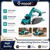 NONE Podofo Pialla Elettrica per Falegnameria, Fresatrice Elettrica per Legno, Utensile per Fresatura, Incisione e Scanalatura, Utensili Elettrici per Lavorazione del Legno per Levigare, Rifilare e