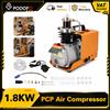 NONE Compressore d'aria portatile ad alta pressione Podofo per serbatoi PCP, pompa di gonfiaggio HPA con filtro olio/acqua integrato, gonfiatore per pistole ad aria compressa PCP, paintball, mini bombole