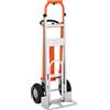 HiMISS Carrello Pieghevole 3-in-1 Convertibile con Ruote Saliscale per Carichi Pesanti, Carrello a Piattaforma Richiudibile per Casa, Ufficio, Magazzino, Supermercato